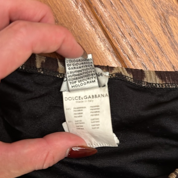 Vintage Dolce & Gabbana Leopard Print Bikini Set - Picture 5 of 9